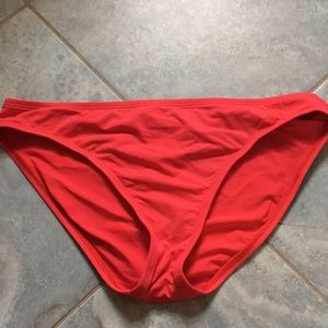 red bikini bottoms